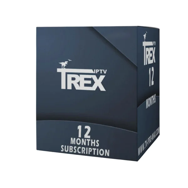 TREX IPTV SUBSCRIPTION 12 MONTHS